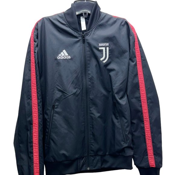 Adidas Juventus Men's Zipper Jacket Black - Size S - Picture 1 of 7